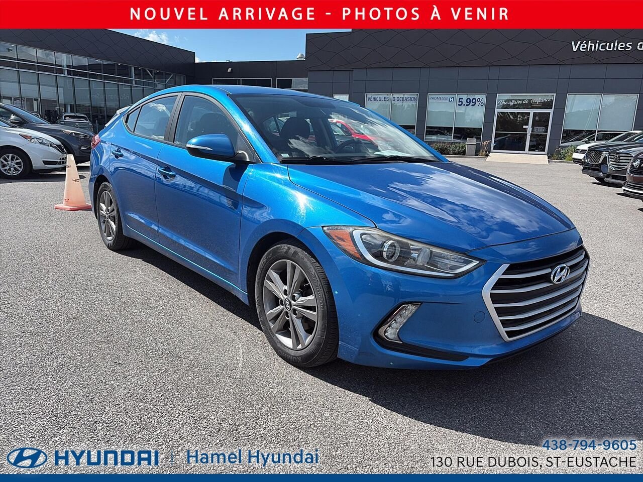 2017 Hyundai Elantra Blue Saint-Eustache - photo #1