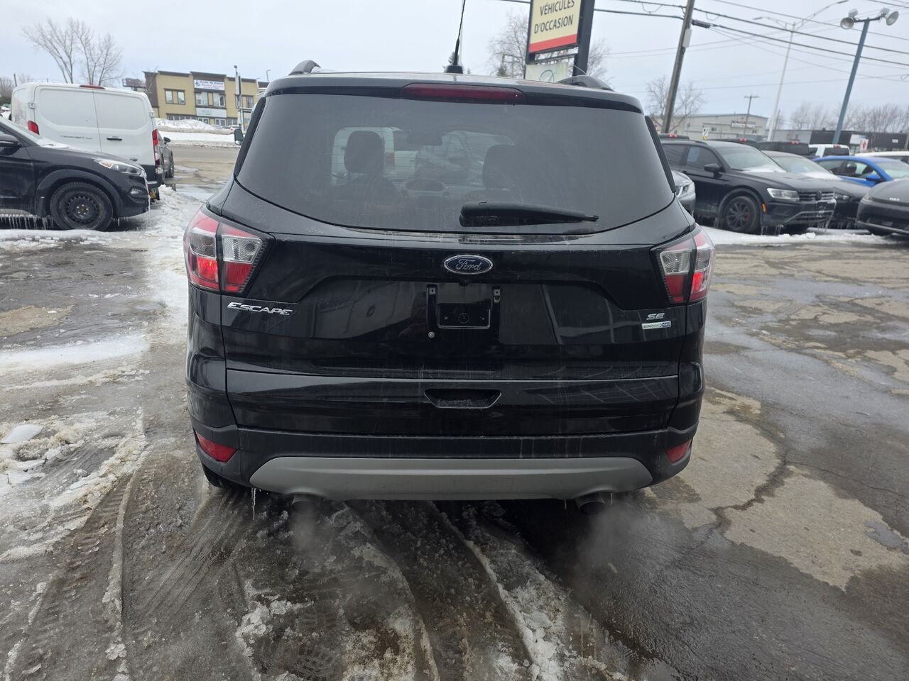 2018 Ford Escape Black  - photo #4