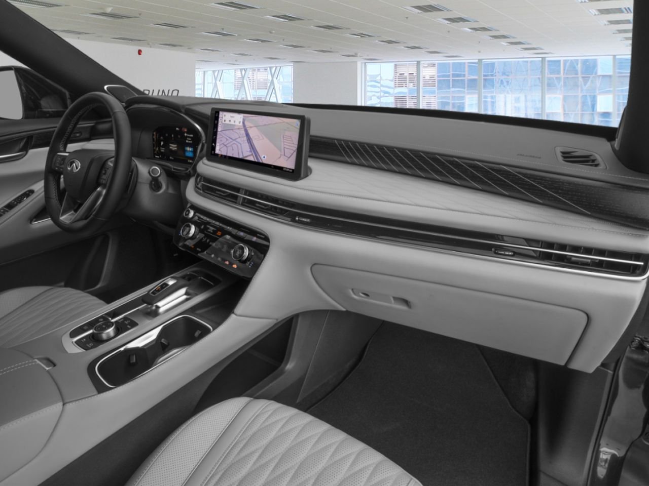 2027 INFINITI QX60 Harbor Gray/Black Obsidian Saint-Basile-le-Grand - photo #9