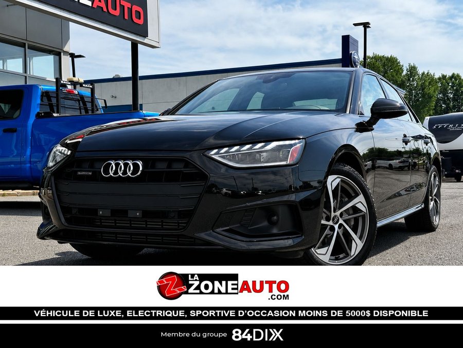 2023 Audi A4 Black Optic 2023 Black