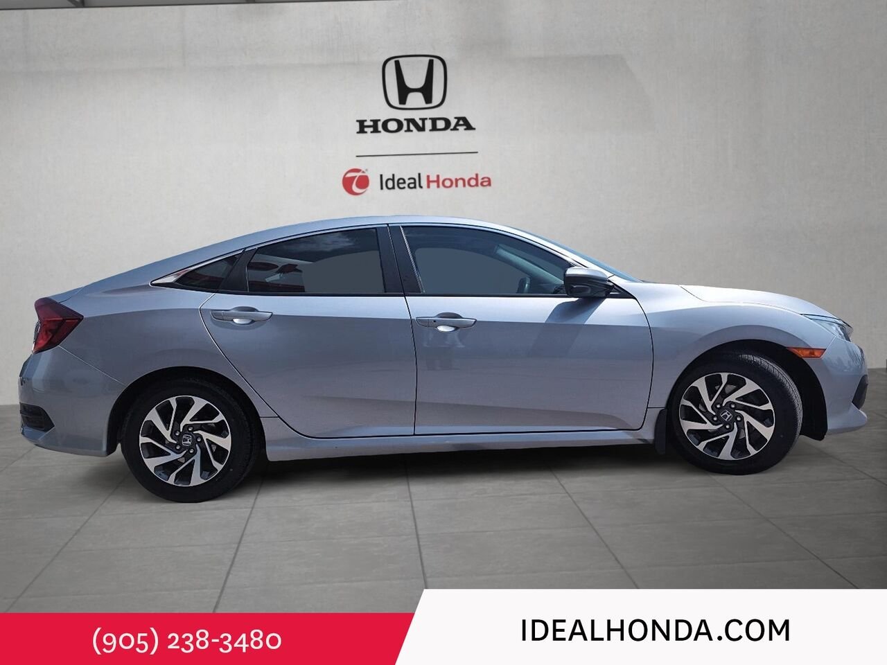 2016 Honda Civic Sedan Silver Mississauga - photo #2