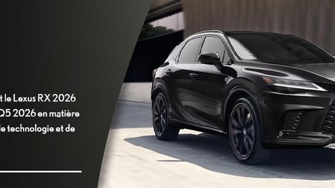 Lexus RX 2026 vs Audi Q5 2025 : Quel VUS de luxe choisir à Québec?