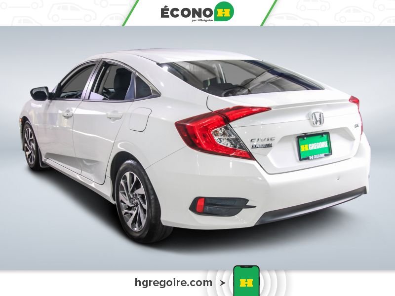 2018 Honda Civic White Blainville - photo #4