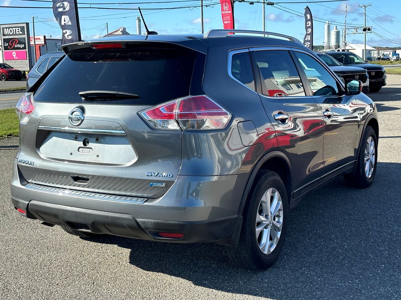 2015 NISSAN ROGUE ROGUE Grey Matane - photo #4