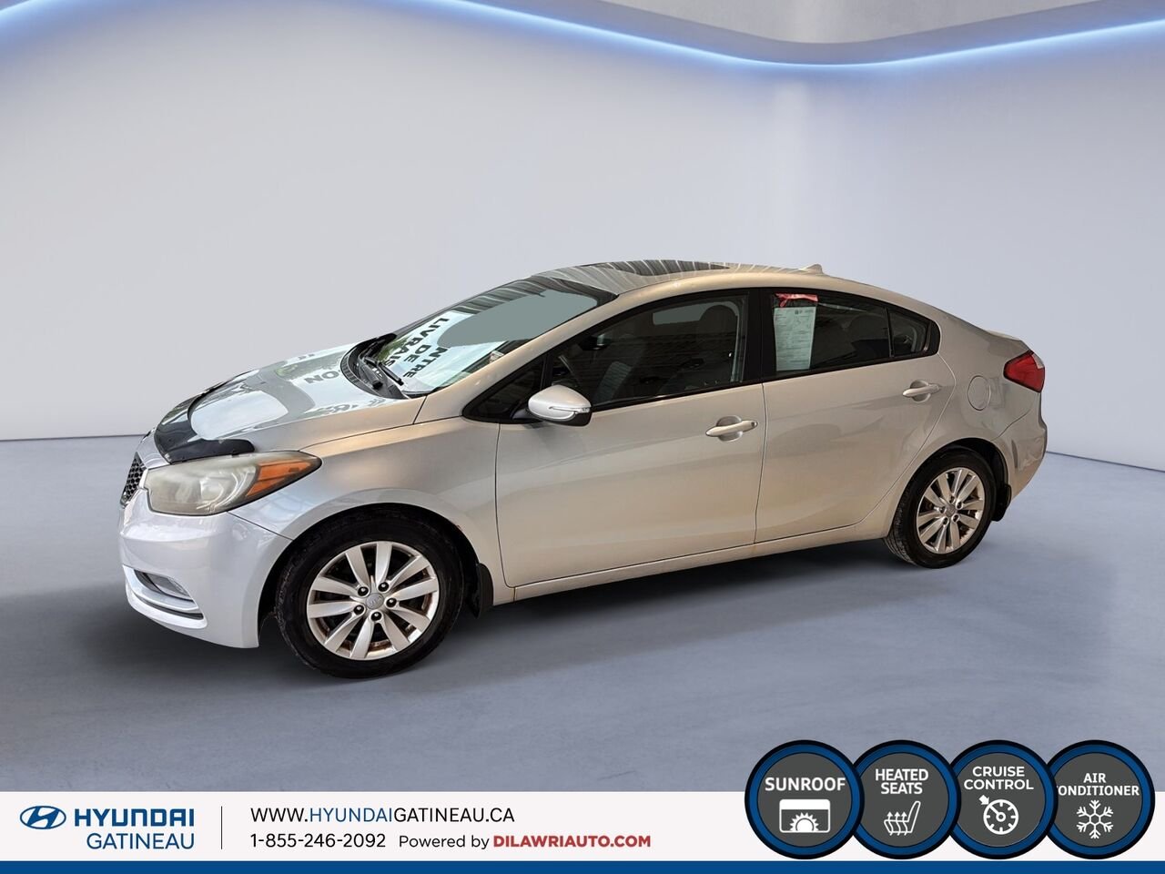 2014 Kia Forte Silver Gatineau - photo #4