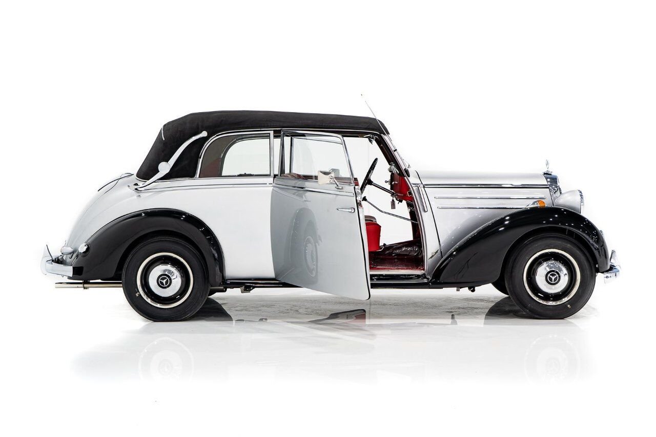 1950 Mercedes-Benz 170S Cabriolet B Wonderfully Presented Old Restoration Grey Montreal - photo #42