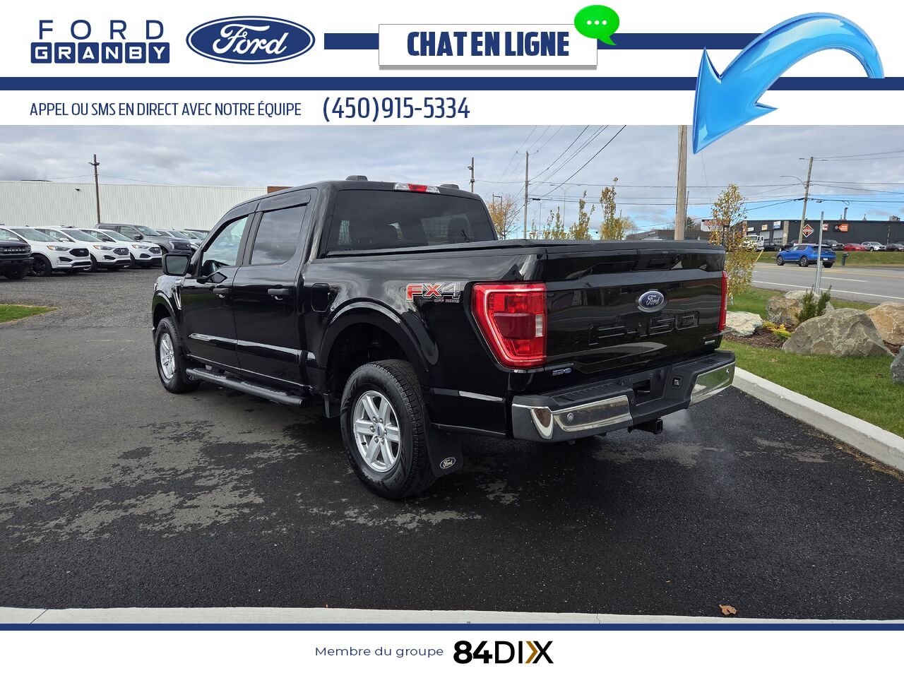 Ford F-150 2022 Noir Granby - photo #4