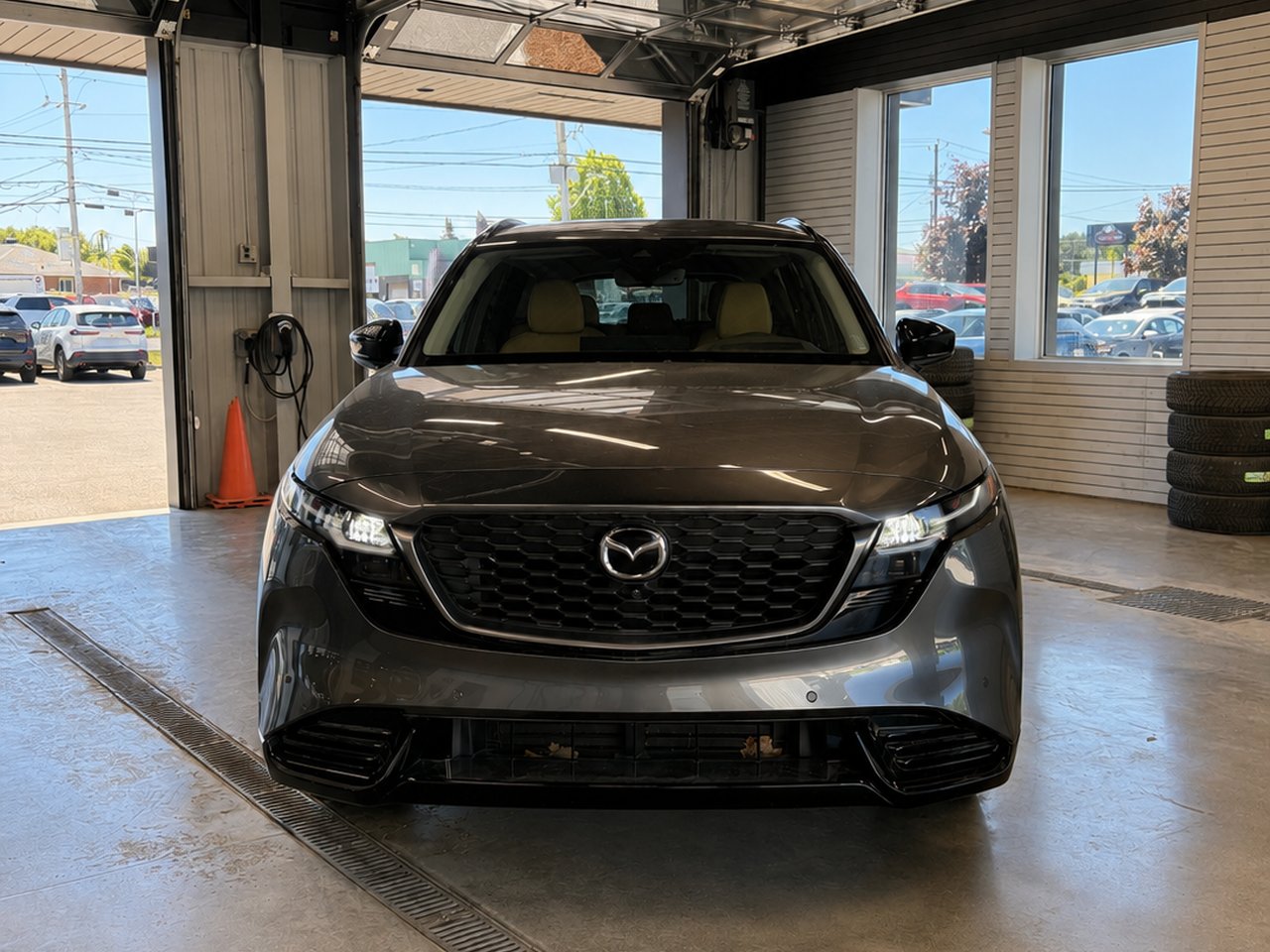 2026 MAZDA CX-5 GT TI Machine Grey Metallic Châteauguay - photo #1