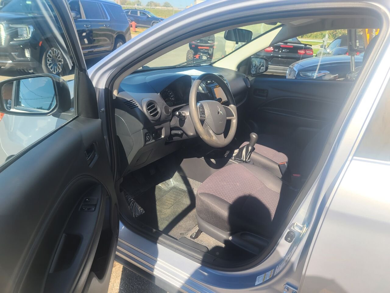 2020 Mitsubishi Mirage Grey  - photo #7