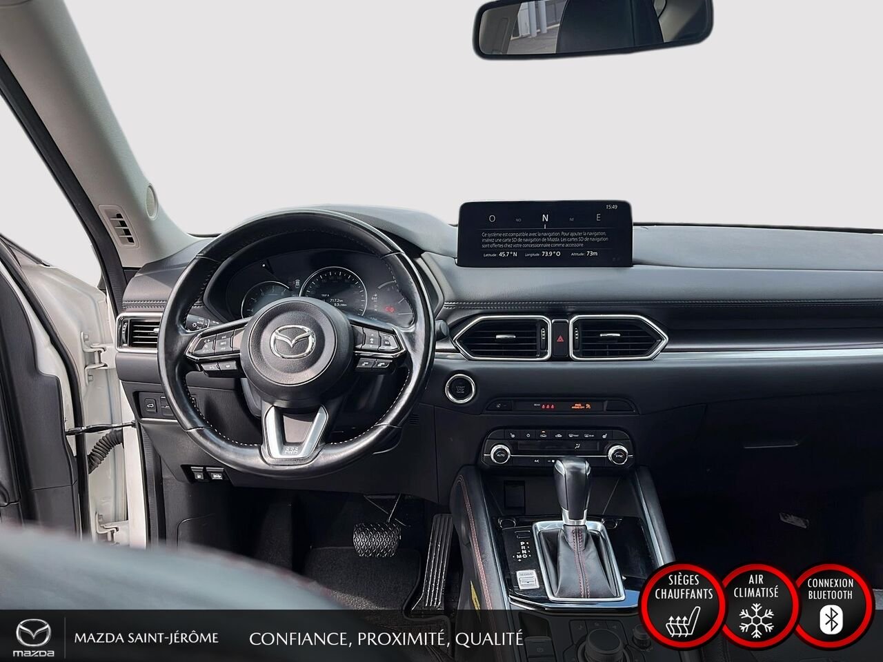2022 Mazda CX-5 Édition Kuro | TOIT OUVRANT | CUIR | AWD | White Saint-Jérôme - photo #22