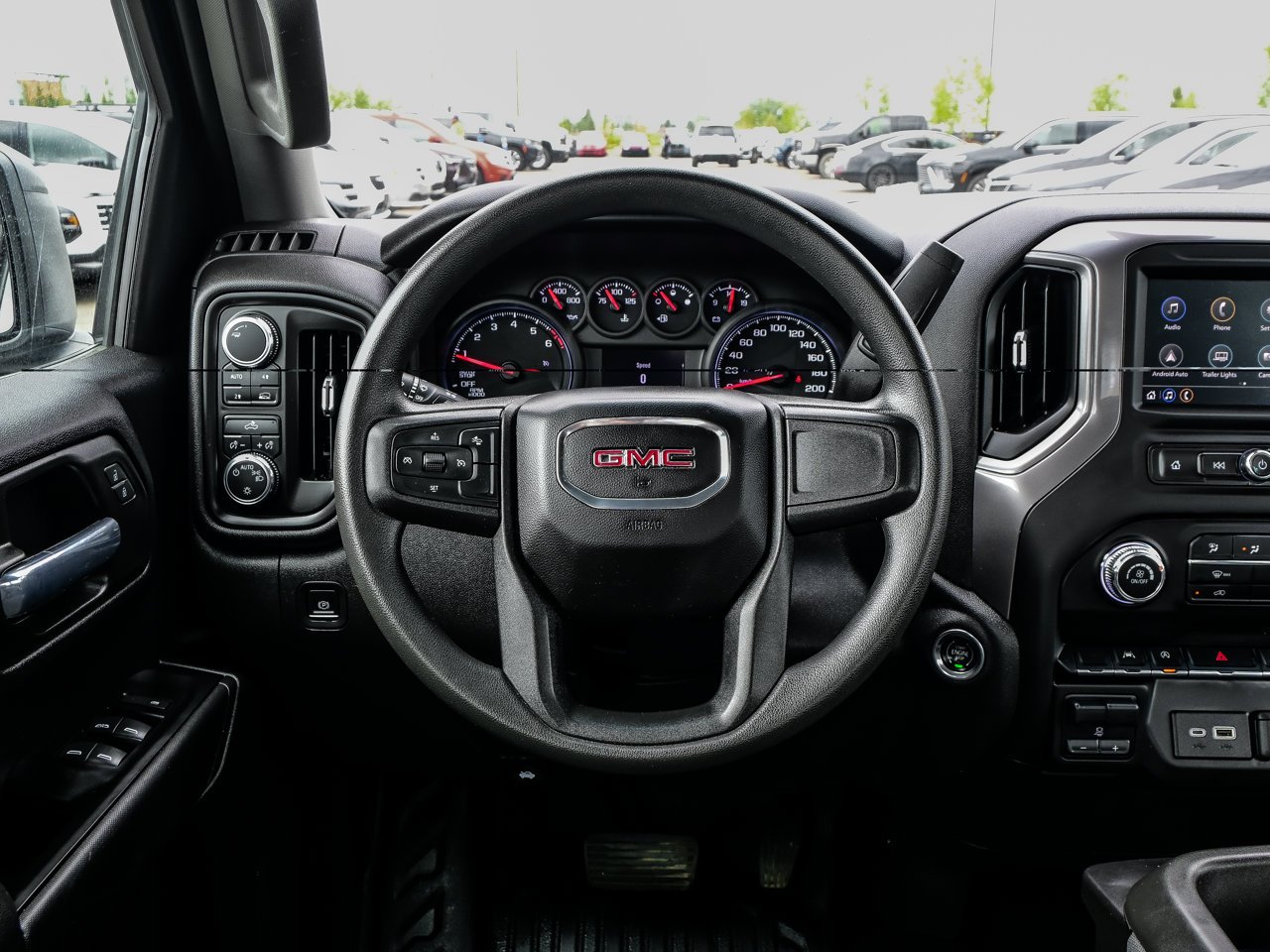 2023 GMC Sierra 1500 4WD Crew Cab 147 Pro White Sherwood Park - photo #19