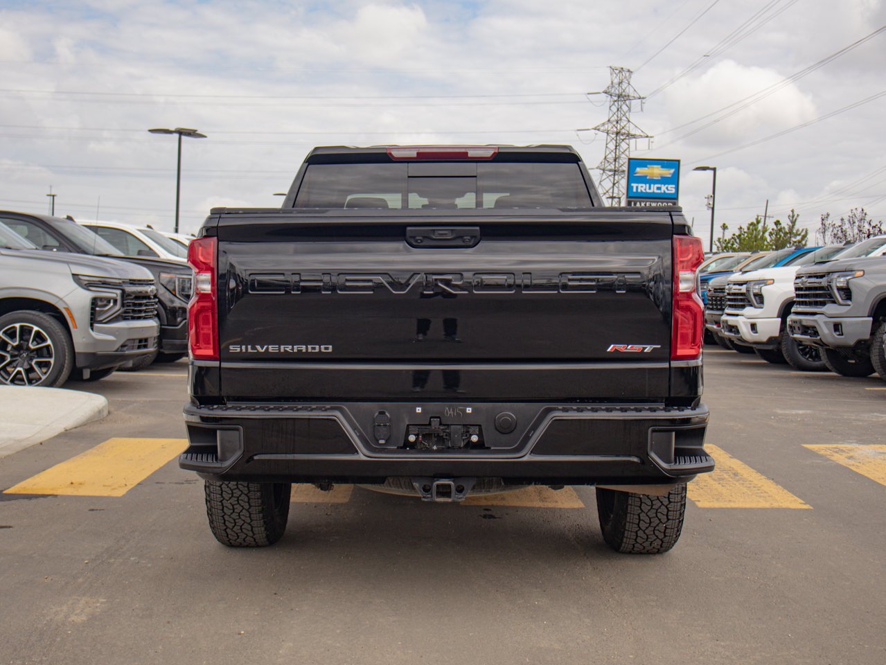 2024 Chevrolet Silverado 1500 4WD Crew Cab 147 RST Black Sherwood Park - photo #8