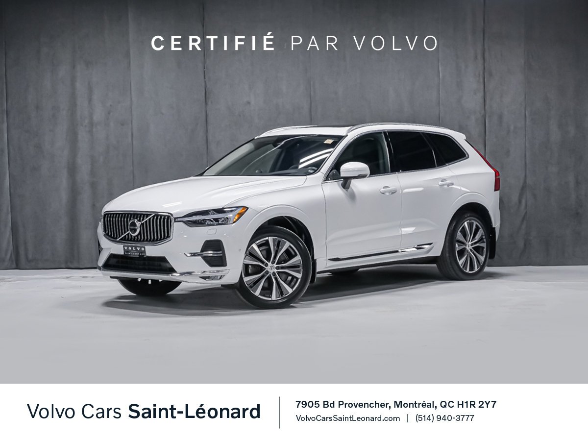 Volvo XC60 B6 INSCRIPTION ADVANCED CLIMATE BOWERS 2022 Blanc Montréal - photo #0
