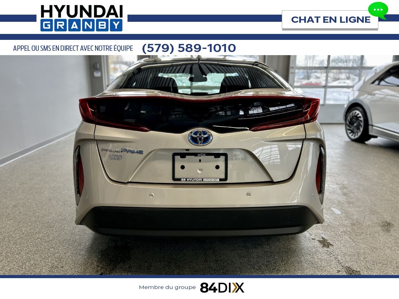 TOYOTA Prius Prime 2021 Gris Granby - photo #5