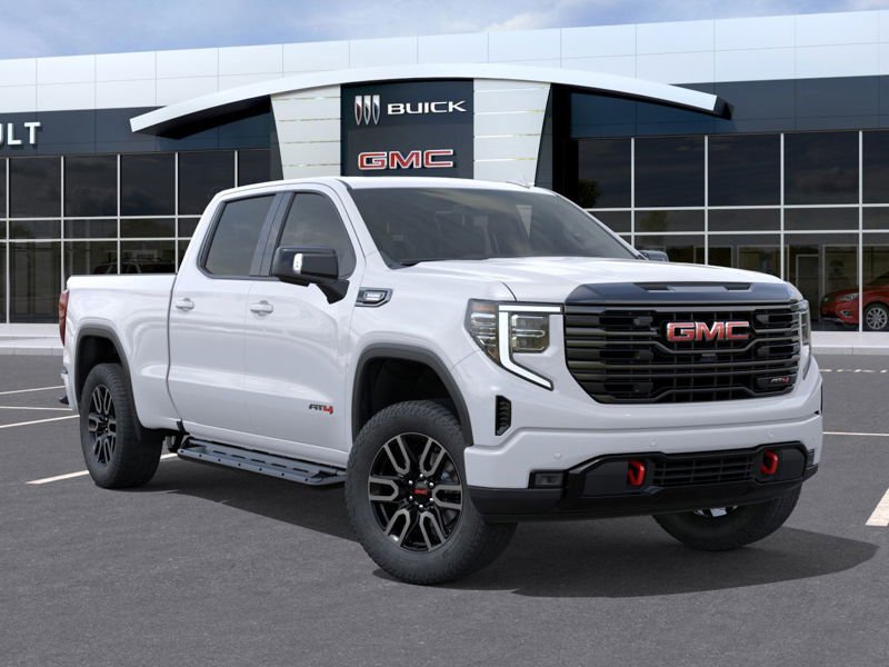 GMC Sierra 1500 AT4 cabine multiplace 4RM 157 po 2026 Blanc Sherbrooke - photo #6