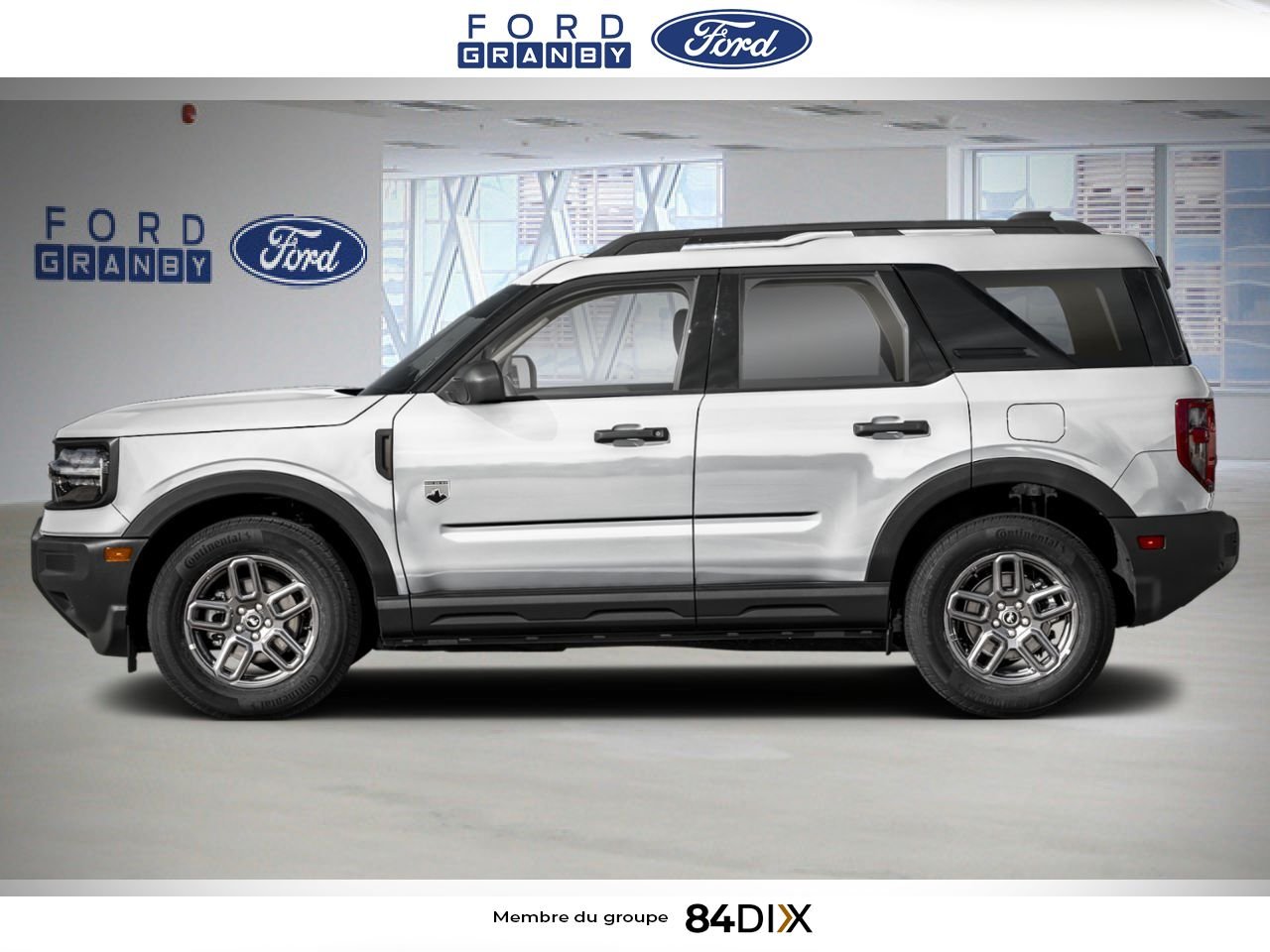 2026 Ford Bronco Sport Space White Metallic Granby - photo #1