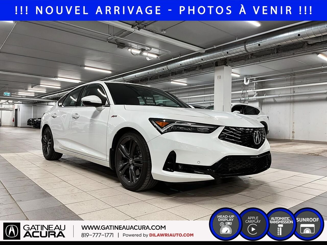 Acura Integra Elite A-Spec 2024 Blanc Ottawa & Gatineau - photo #2