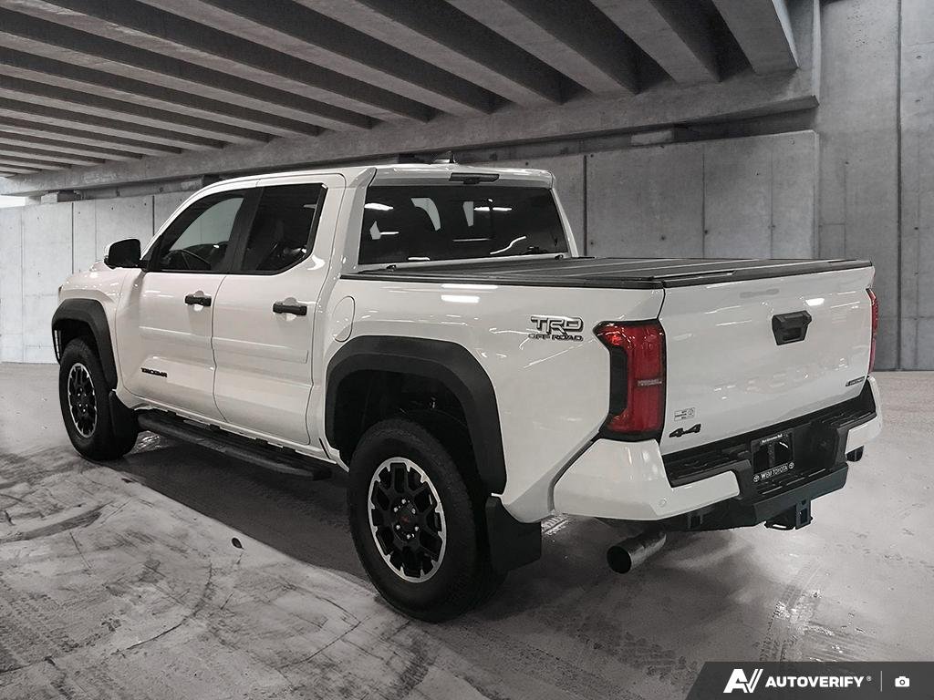2025 Toyota Tacoma S2501100 | TRD Offroad Premium , former demo. Under 2000km White Edmonton - photo #3
