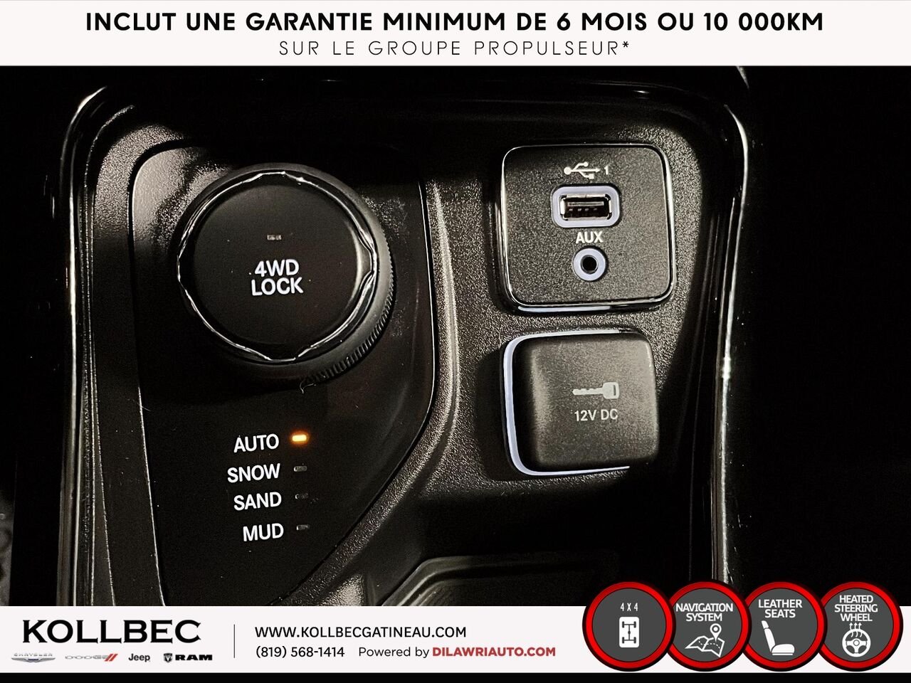 Jeep Compass NORTH AWD 2020 Blanc Ottawa & Gatineau - photo #6