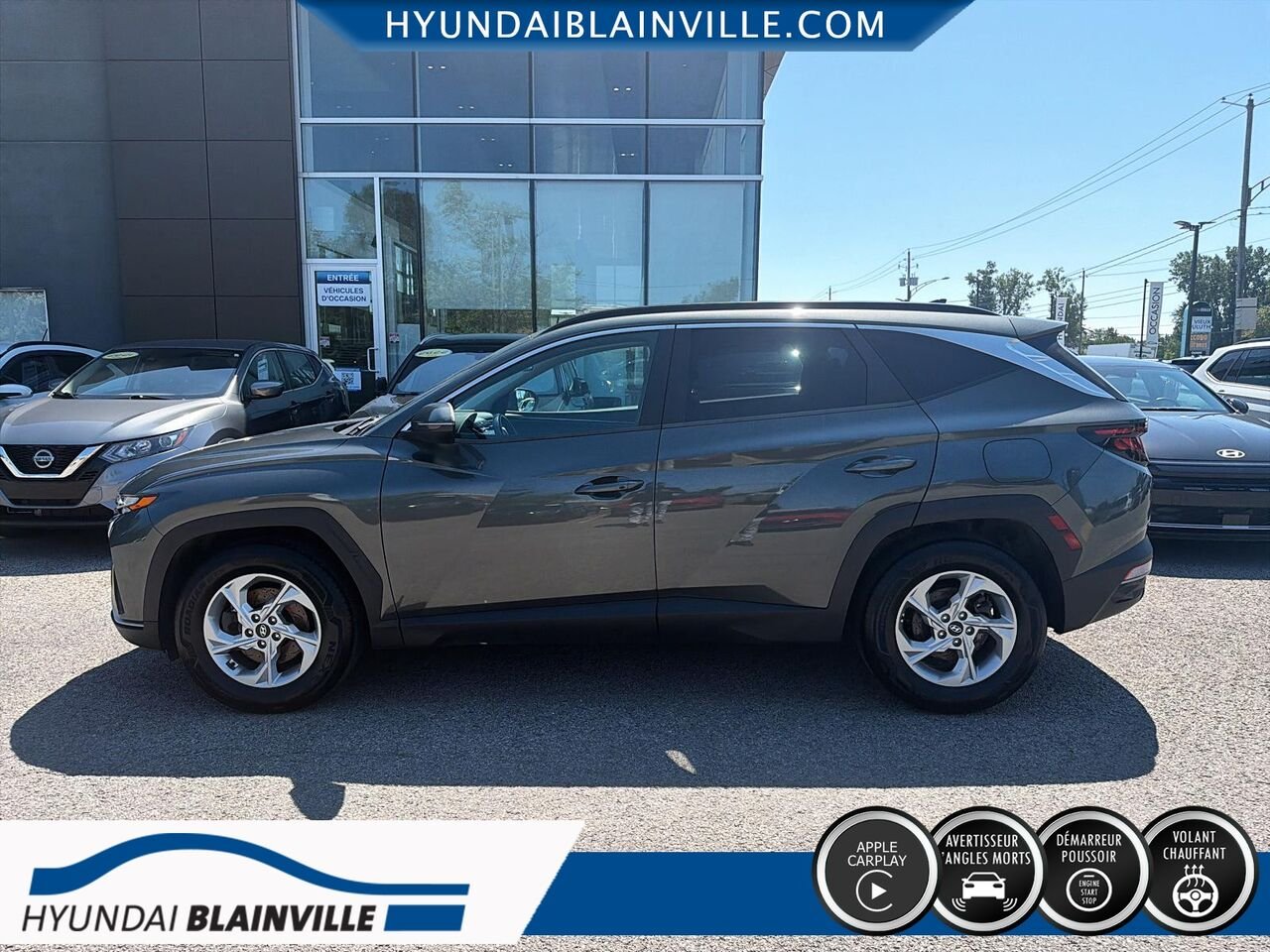 Hyundai Tucson 2022 Gris Blainville - photo #6