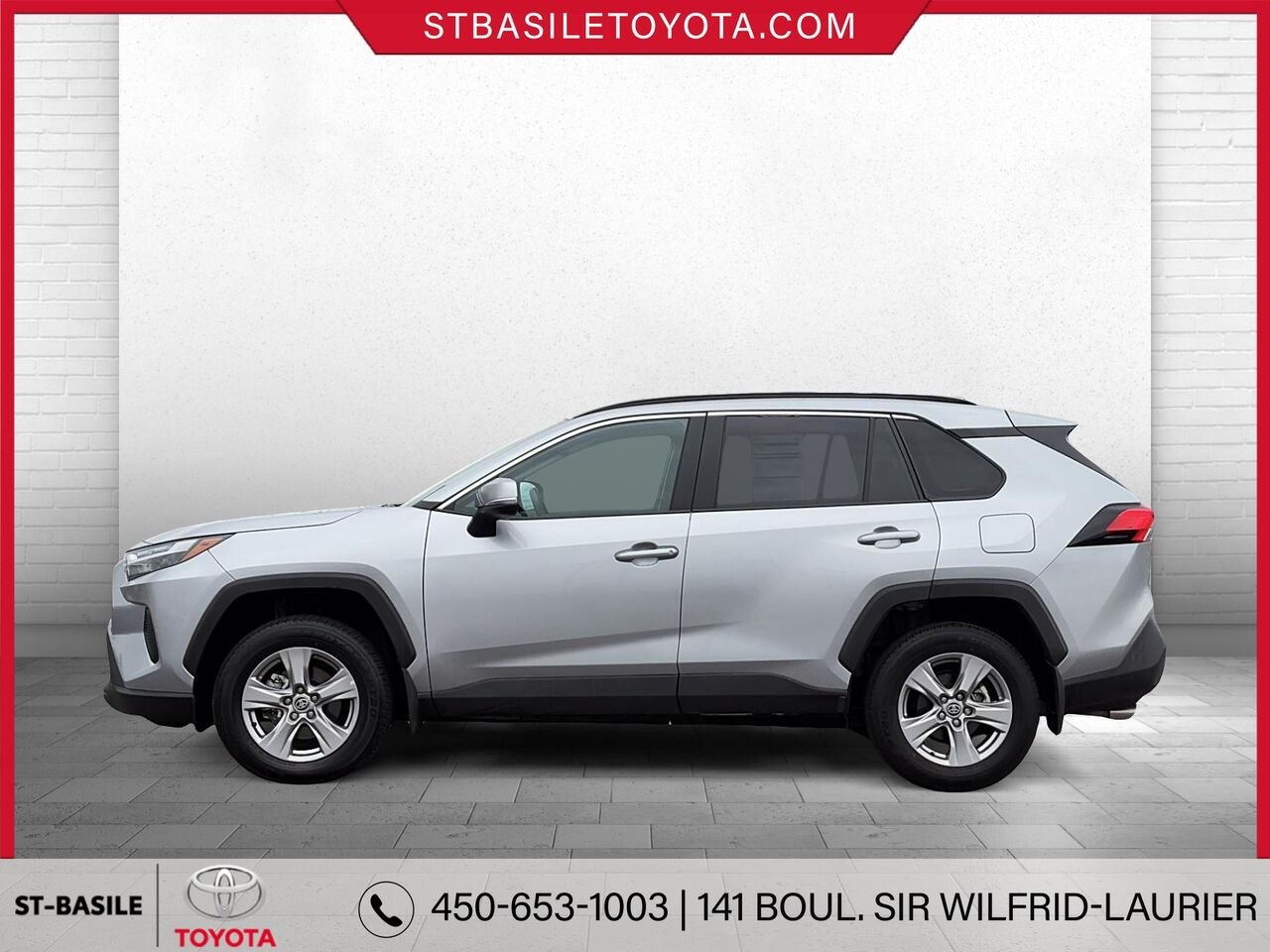 2025 Toyota RAV4 Silver Sky Metallic Saint-Basile-le-Grand - photo #7