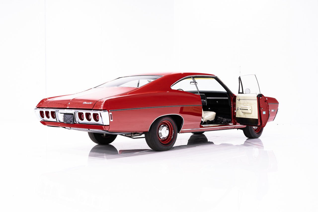 1968 Chevrolet Impala Match N# L72 427/425 4spd 4.56gear Org Bill Of Sale | PRIX EN USD Red Montreal - photo #114