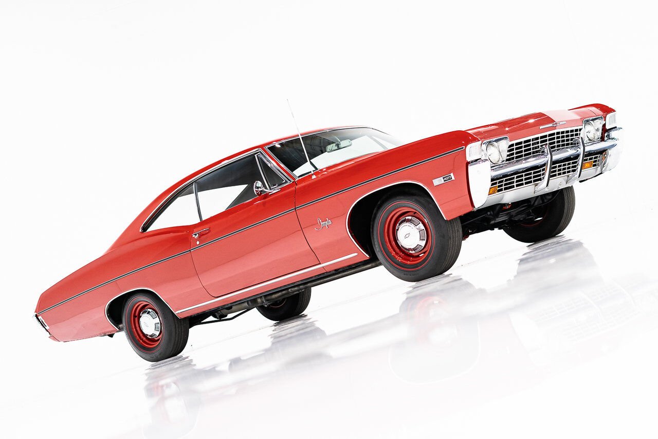 1968 Chevrolet Impala Match N# L72 427/425 4spd 4.56gear Org Bill Of Sale | PRIX EN USD Red Montreal - photo #42