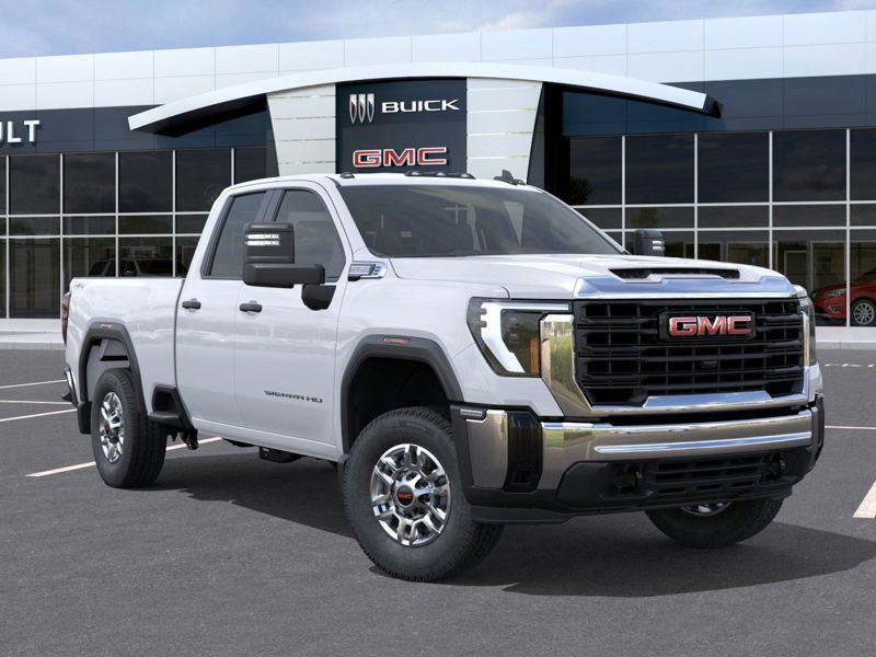 2026 GMC SIERRA 2500HD Pro cabine double 4RM 149 po White Sherbrooke - photo #6