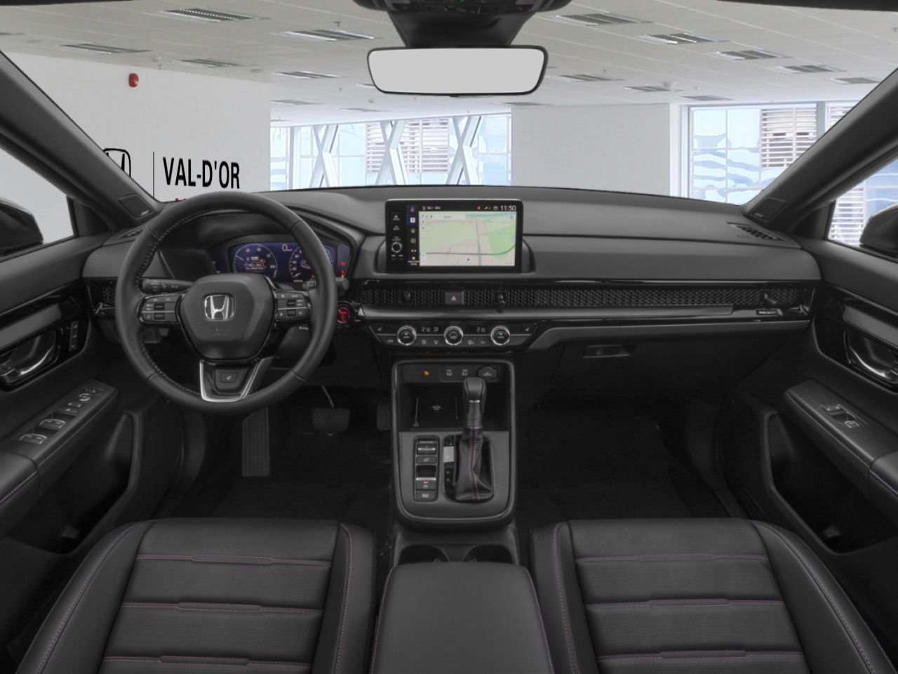 HONDA CR-V hybride Touring Traction Intégrale 2026 Blanc platine nacré Val-d'Or - photo #6
