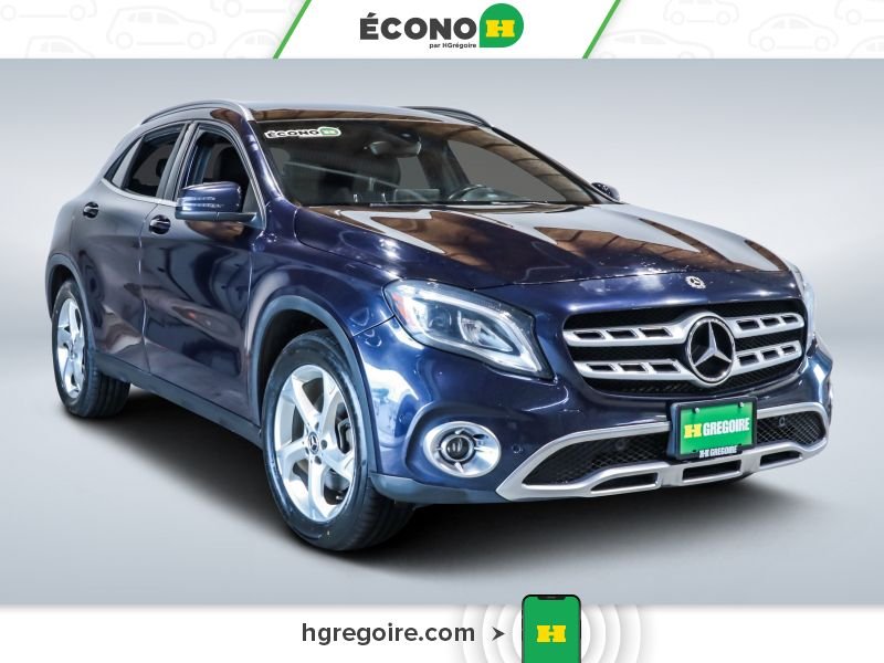 Mercedes Benz GLA 820862A | GLA 250 AWD CUIR TOIT BLUETOOTH CAMÉRA MAGS 2018 Bleu Laval - photo #0