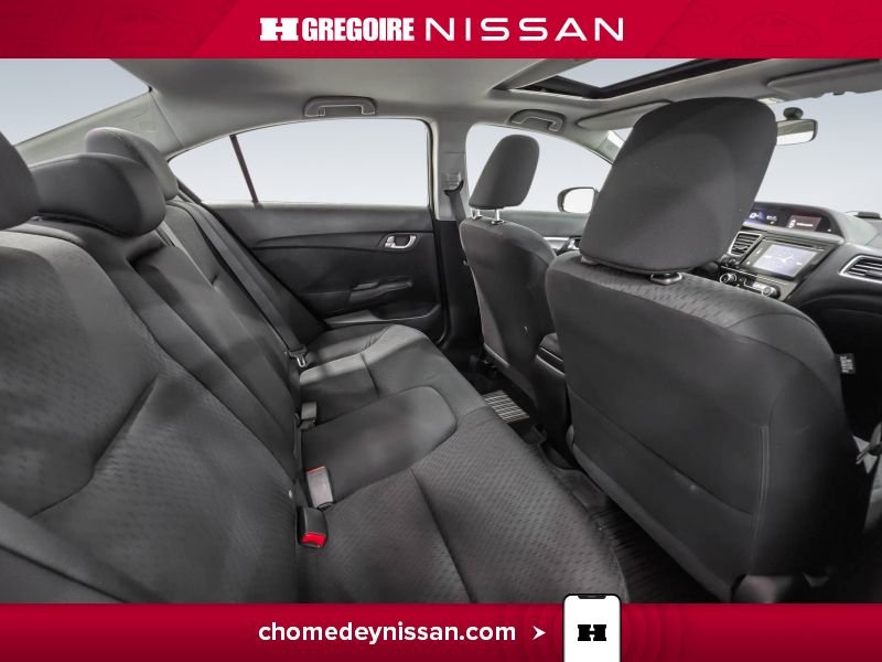 2015 Honda Civic Grey Saint-Eustache - photo #25