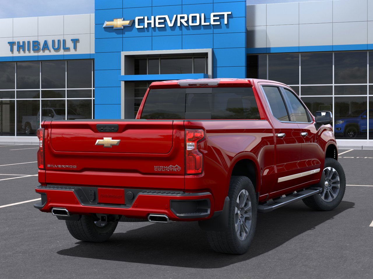 Chevrolet Silverado 1500 High Country 2025 Teinte rouge éclatant Saint-Eustache - photo #3