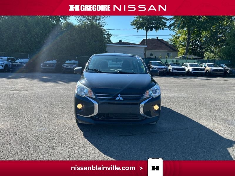 Mitsubishi Mirage BE6246 | ES VÉHICULE À PETIT BUDGET 1 PROPRIO 2021 Noir Laval - photo #4
