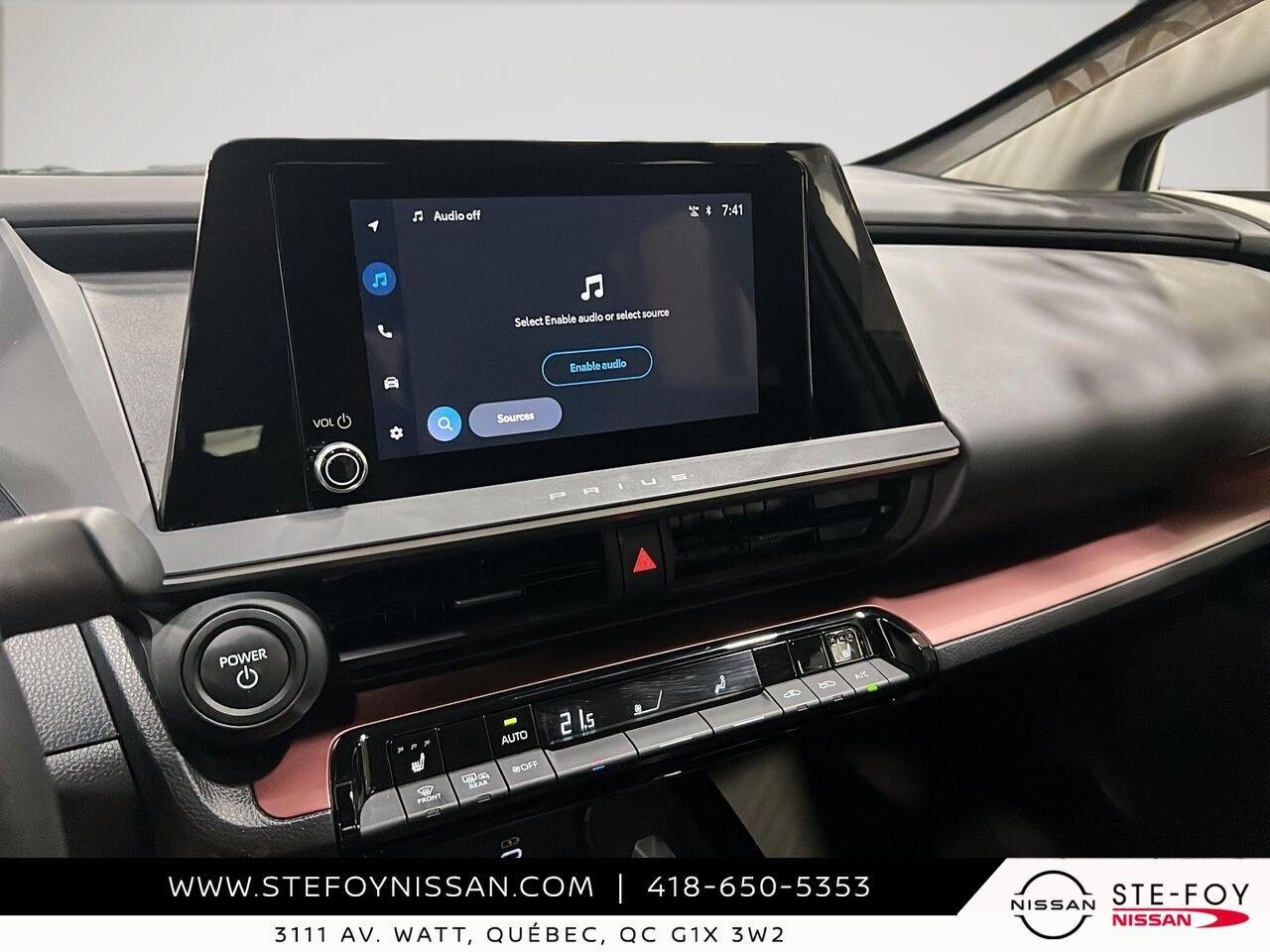 2025 Toyota Prius PLUG-IN hybride SE White Ste-Foy - photo #16