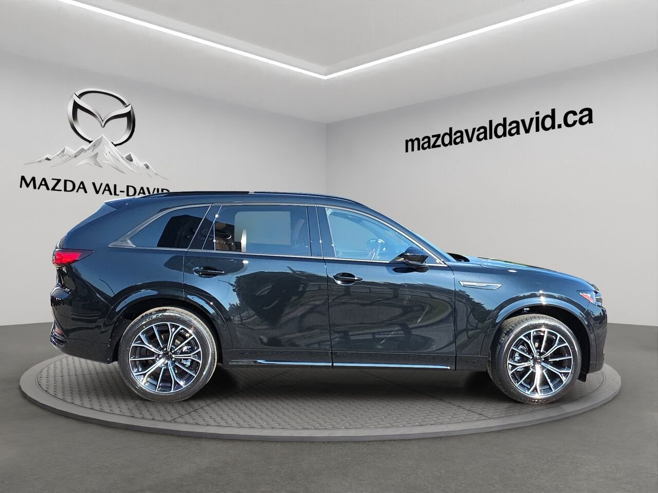 2026 Mazda CX-70 MHEV Signature TI Jet Black Mica Val-David - photo #3