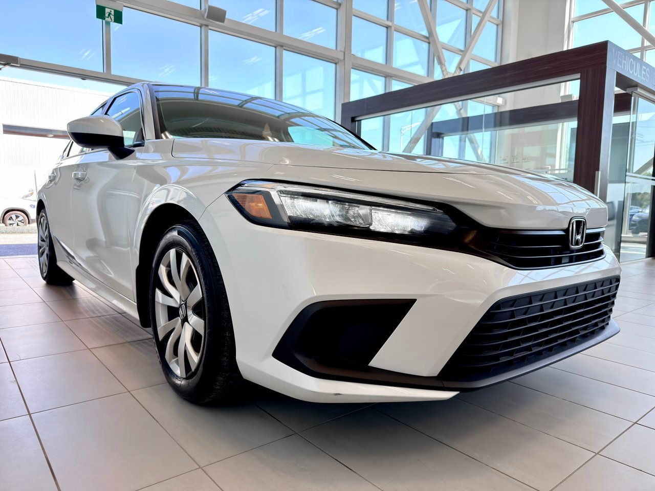 Honda Civic Sedan 2023 Blanc Notre-Dame-des-Prairies - photo #6