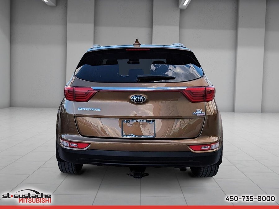 2017 Kia Sportage EX Tech avec Brun foncé 4 portes TI-sièges chauffants-caméra de recul Brown