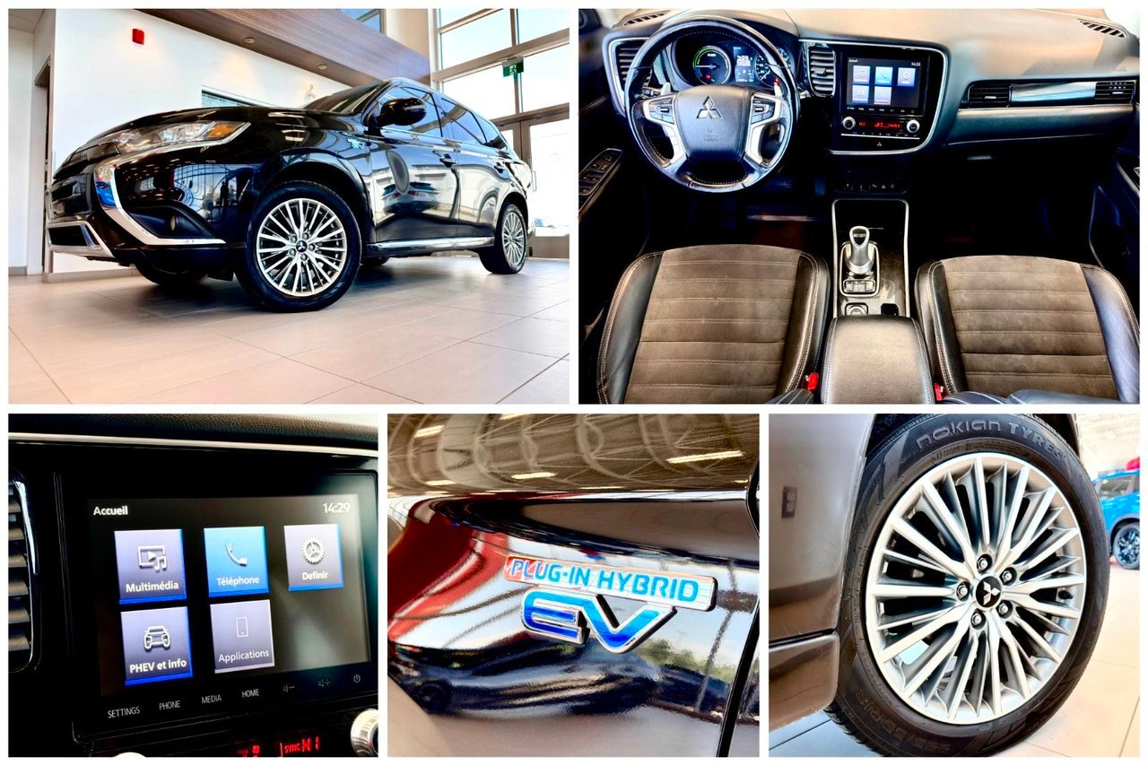 2020 Mitsubishi Outlander Plug-In Hybrid White Notre-Dame-des-Prairies - photo #16