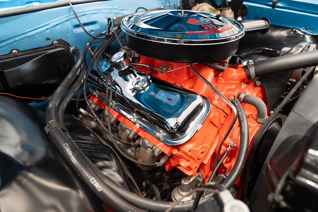 Chevrolet Chevelle 1967 Bleu Montréal - photo #40