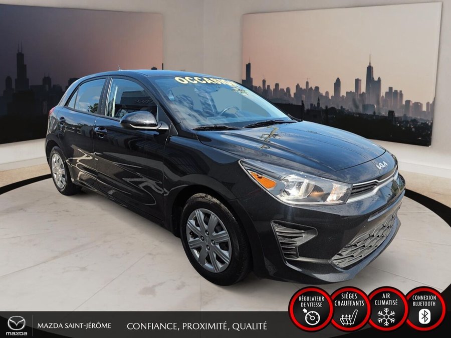 Kia Rio 5 portes LX+ | AUTOMATIQUE | 2023 Noir