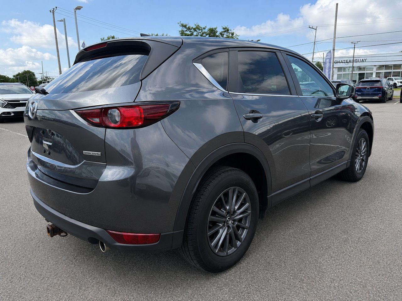 Mazda CX-5 GS 2021 Gris Châteauguay - photo #4