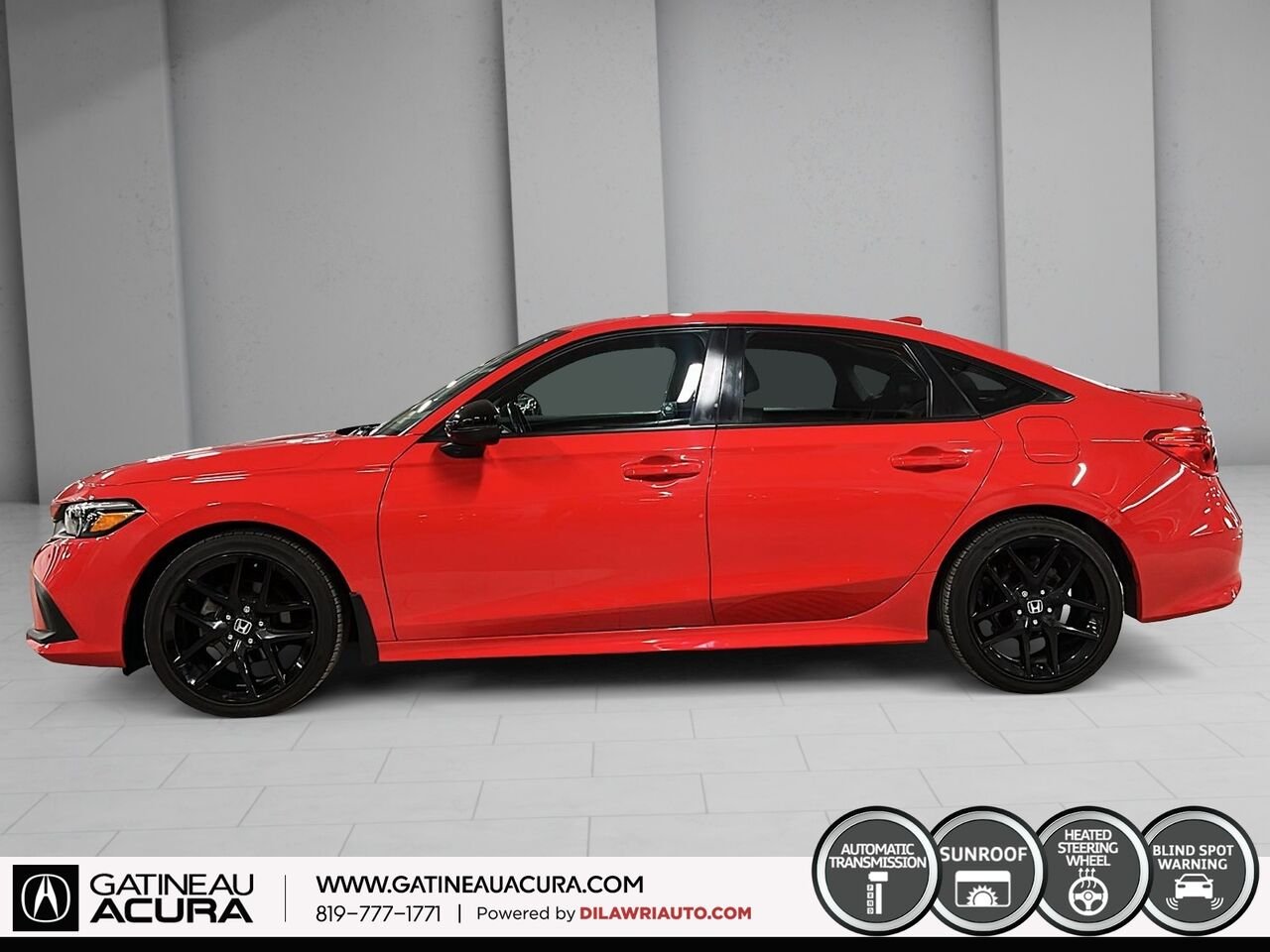 Honda Civic Sport 2022 Rouge Ottawa & Gatineau - photo #19