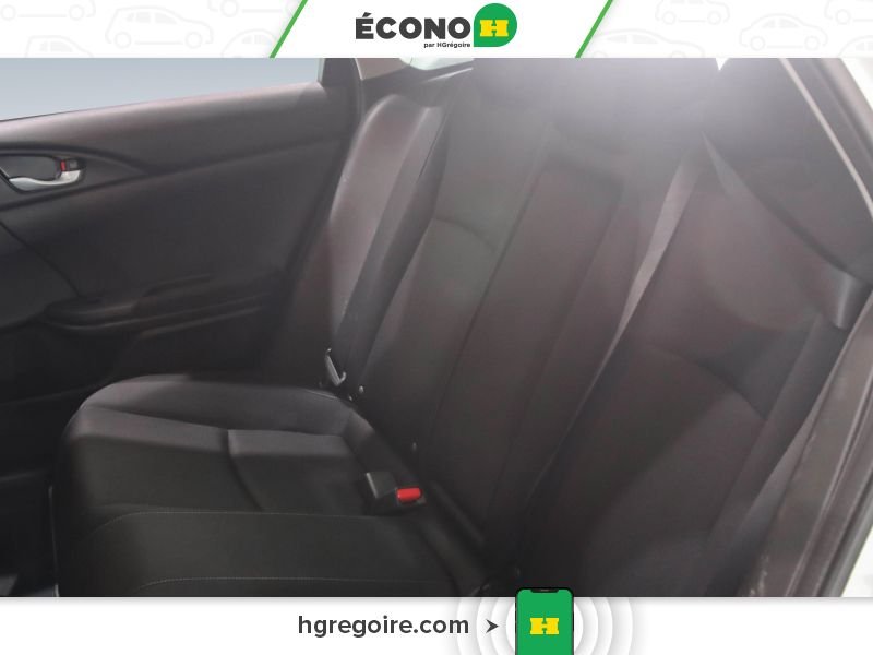 Honda Civic 730033A | SE AUTO A/C GR ELECT MAGS CAM RECUL BLUETOOTH 2018 Blanc Laval - photo #16