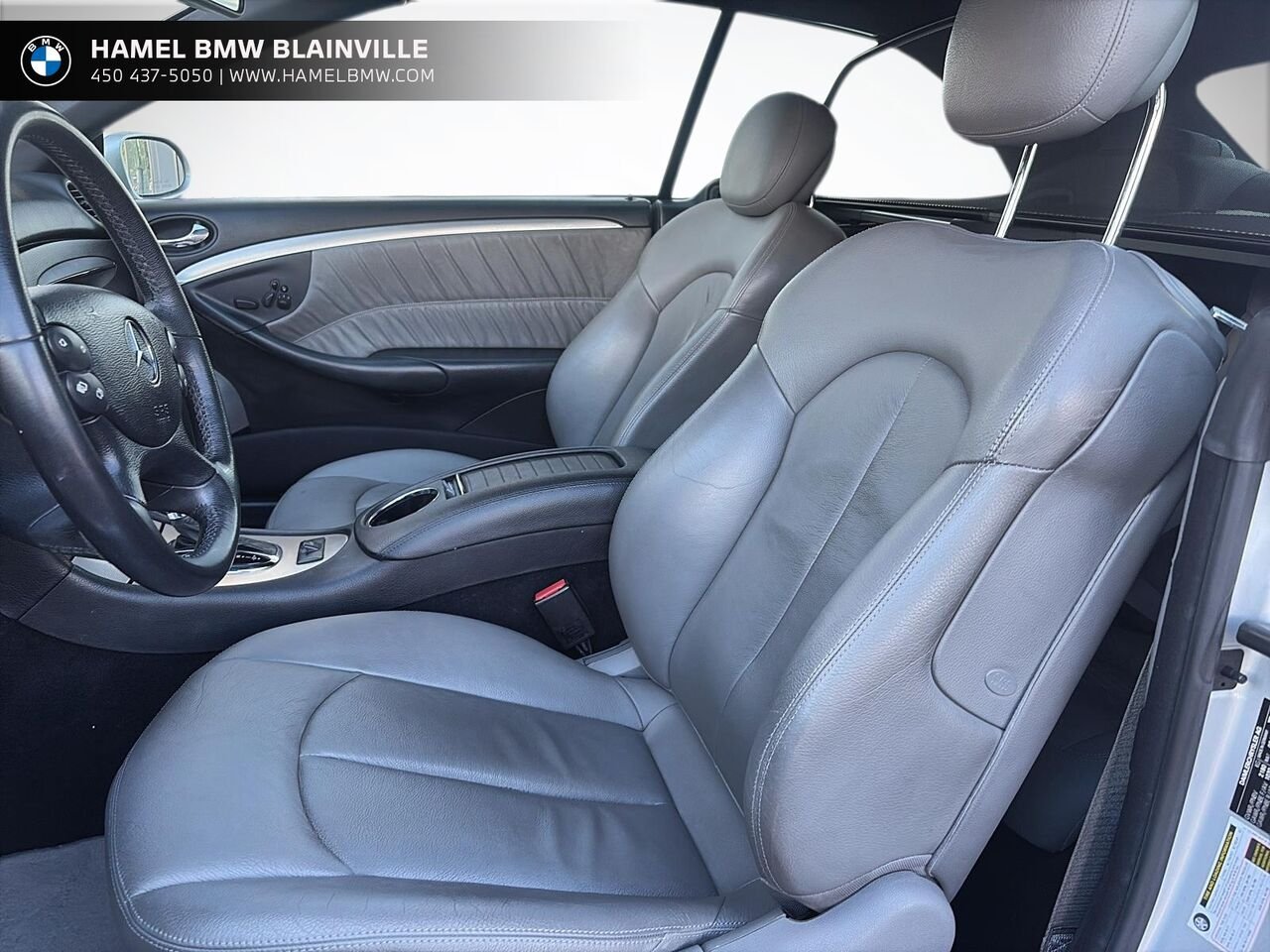 2007 Mercedes-Benz Classe-CLK 2 portes Cabriolet, 3,5 L Silver Blainville - photo #11