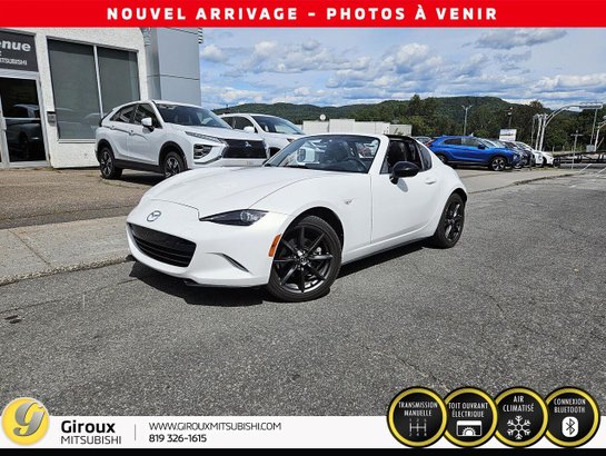 2017 MAZDA MX-5 GS CONVERTIBLE TOIT RIGIDE White