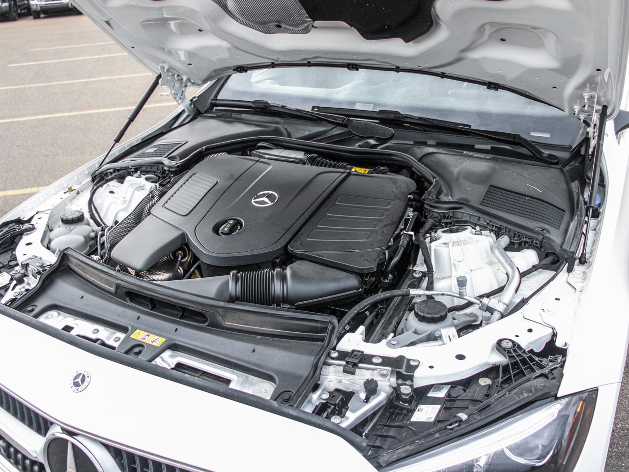 2024 Mercedes-Benz C-Class C 300 4MATIC Sedan White Sherwood Park - photo #13
