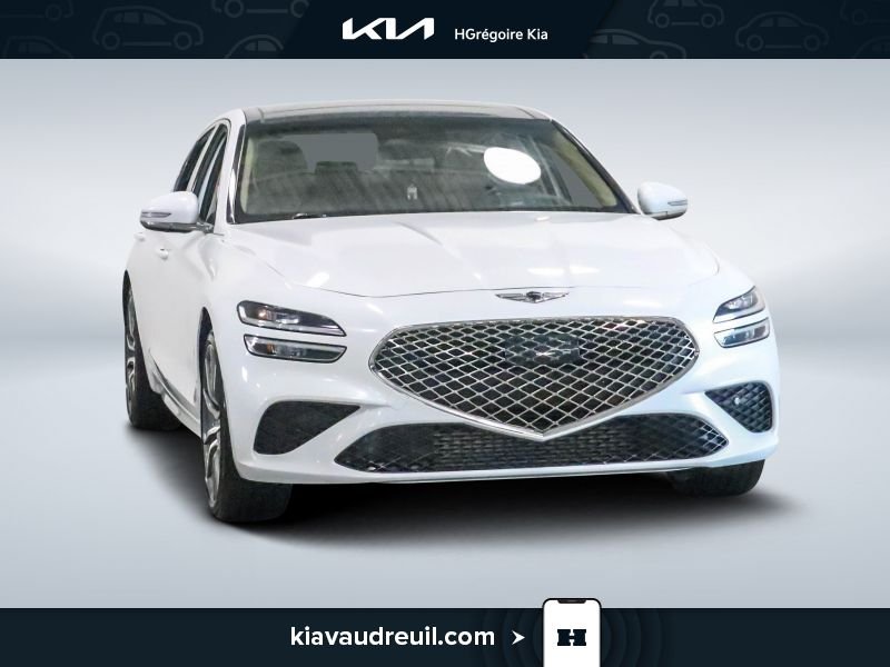 2022 Genesis G70 White Saint-Eustache - photo #0