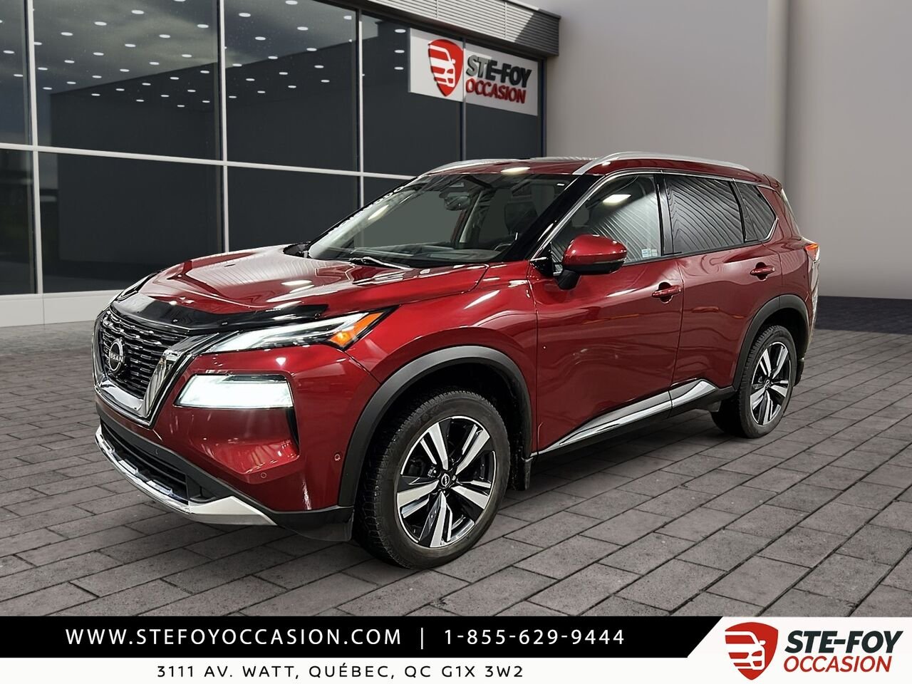 Nissan Rogue Platine 4WD Cuir 2023 Rouge Québec - photo #0