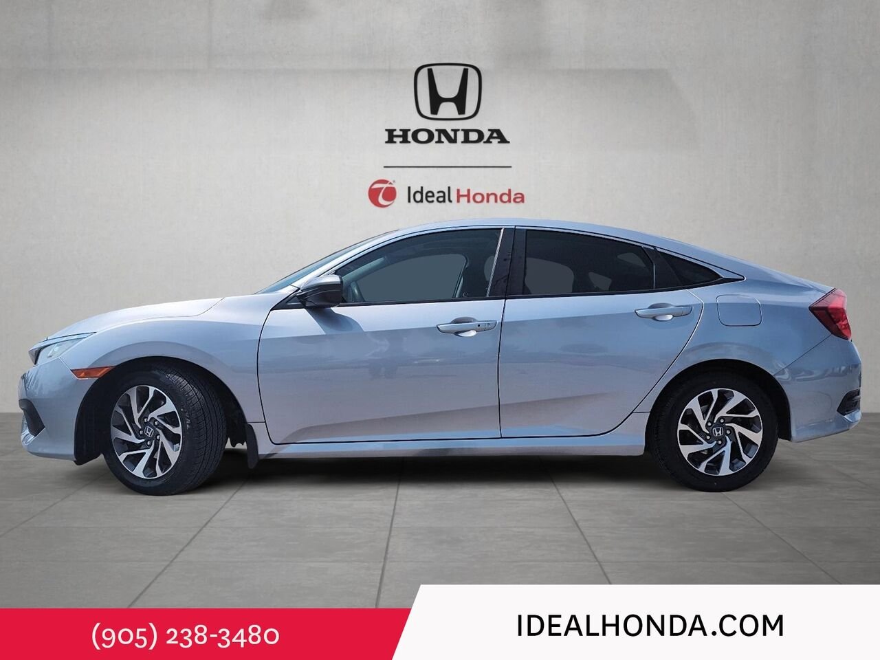 2016 Honda Civic Sedan Silver Mississauga - photo #5