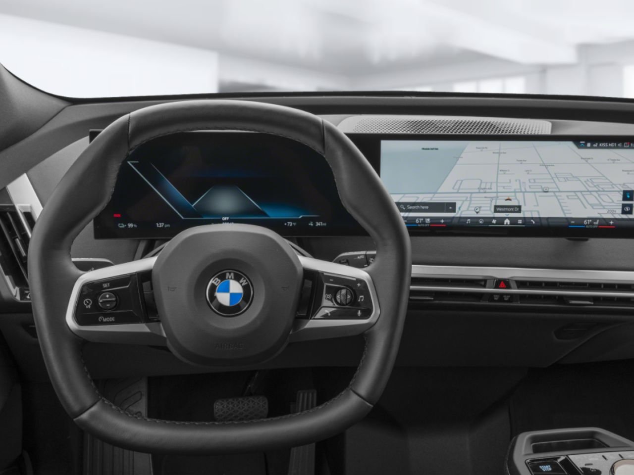 BMW iX xDrive60 2026 Noir saphir métallisé Blainville - photo #5